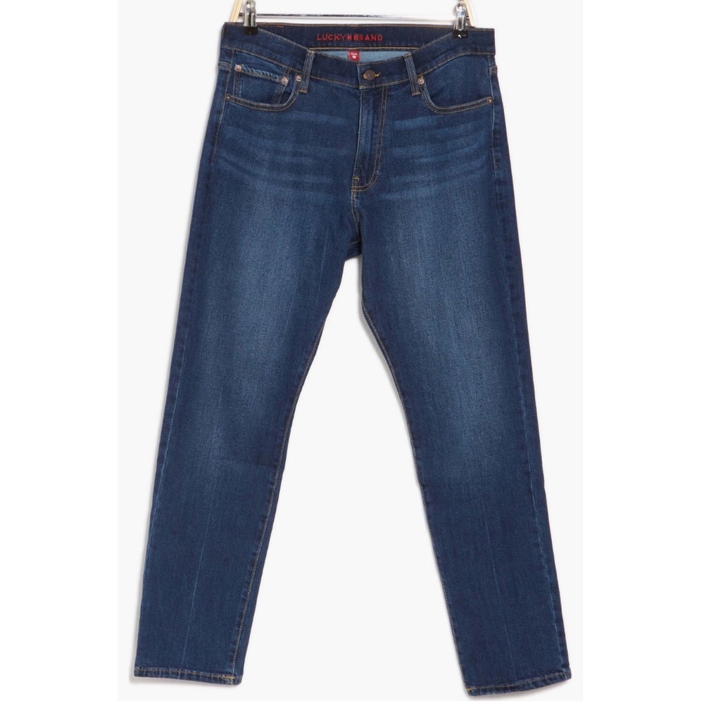 Lucky Brand Men's Sycamore Dark Blue 412 Athletic Slim Jeans - Sz 38x30, NWT